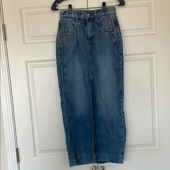 Esprit Blue Denim Skirt #119 - Picture 10 of 11